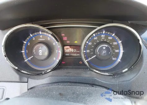 2013 Hyundai Sonata Limited 2.0T z USA, uszkodzony, nr VIN 5NPEC4AB7DH657911